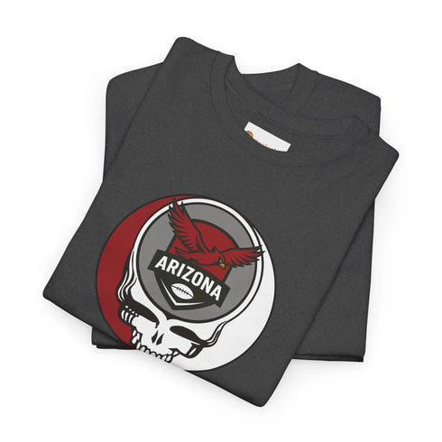 Grateful Dead - Arizona Cardinals Grateful Dead Steal Your Face T-Shirt - NFL - StealieShop